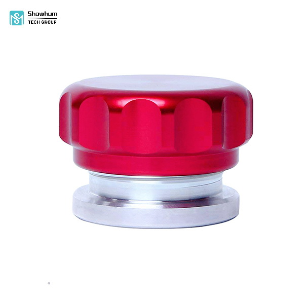 Aluminium Alloy Fuel Cap Weld On Filler Neck And Oil Tank Cap For Car