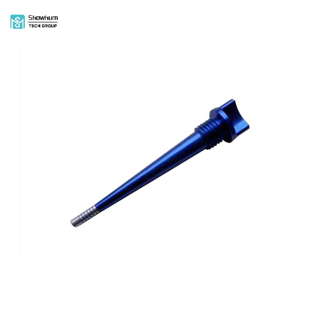 Cnc Aluminum alloy motorcycle engine oil dipstick with high quality