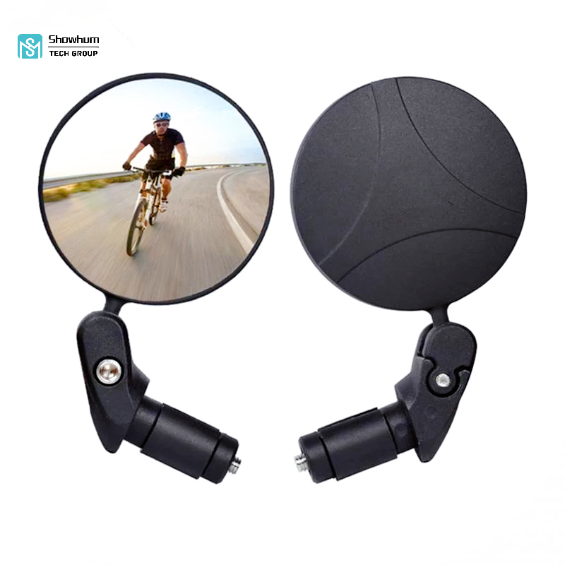 Handlebar End Bike Mirror Cycling Riding Mirror Back Rear View Rearview Mirrors Bicycle Accessories For Mountain Road Trendy