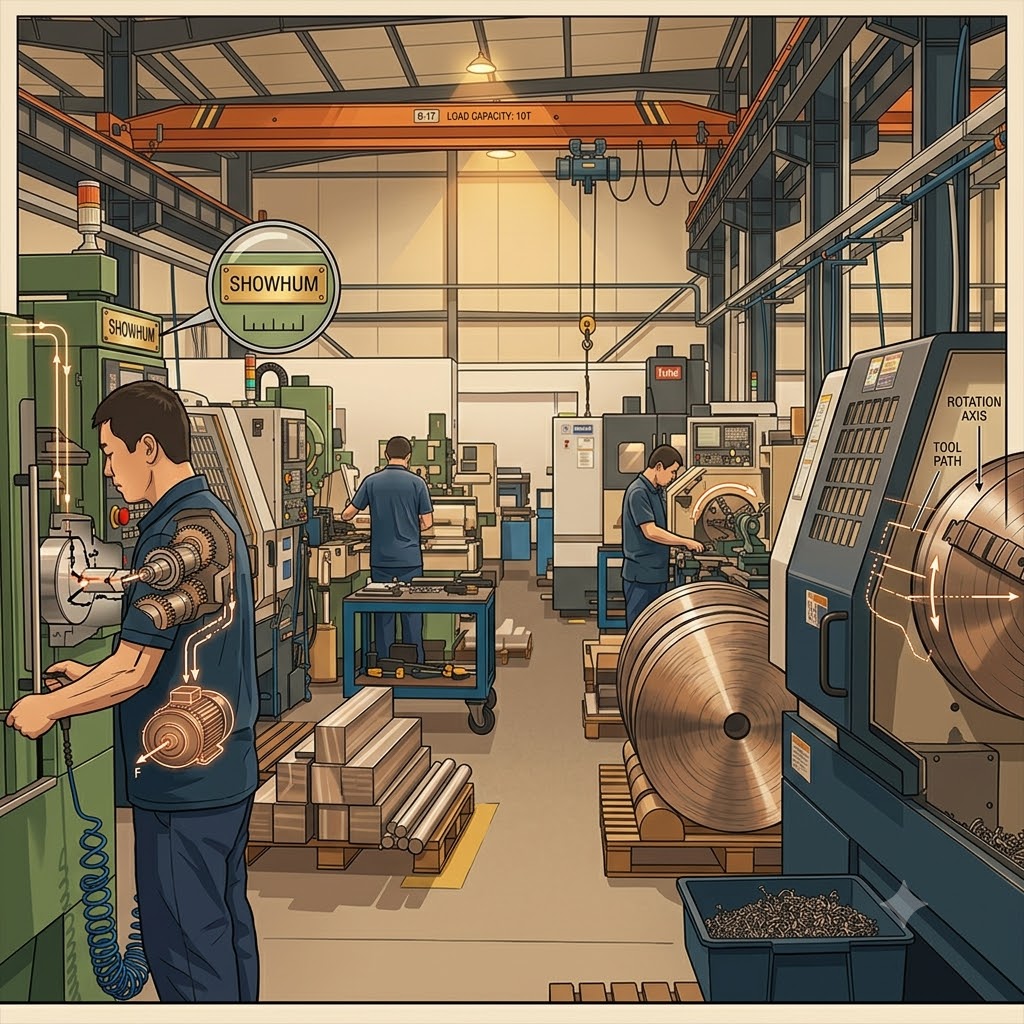 High-Performance CNC Milling & Turning Services from SHOWHUM TECH