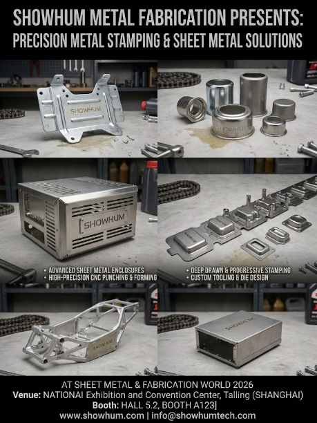 SHOWHUM TECH at CIIF 2026 | Sheet Metal Fabrication & Metal Stamping